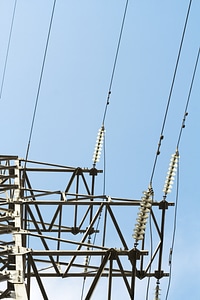Electrical power lines photo