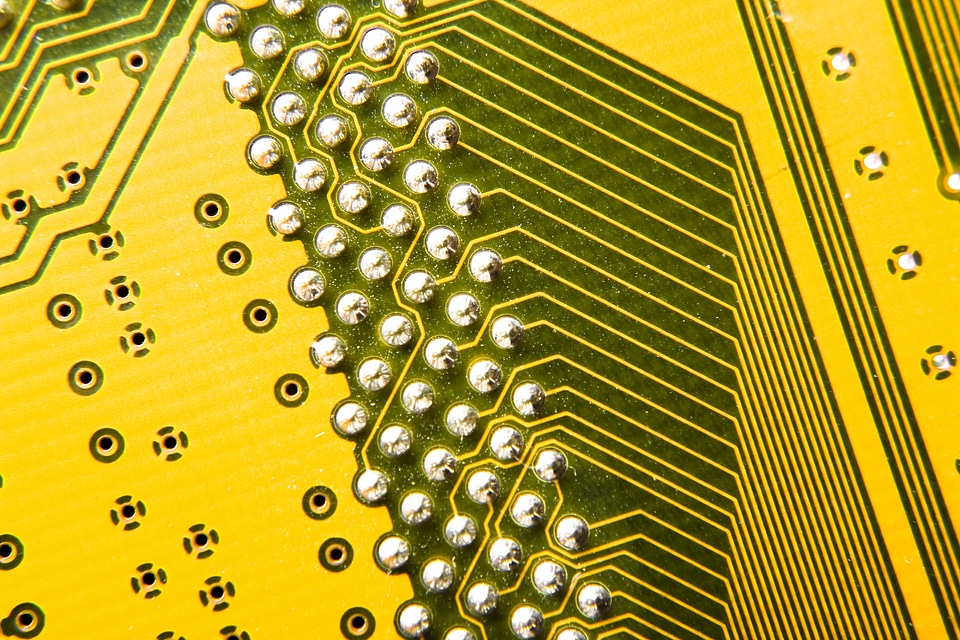 Electronic circuit plate