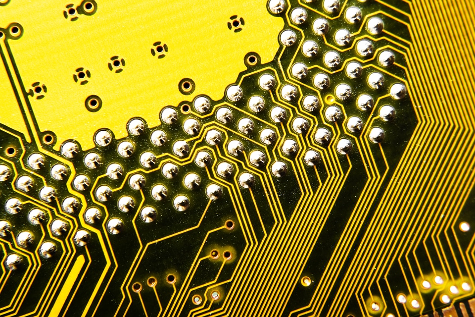 Electronic circuit plate