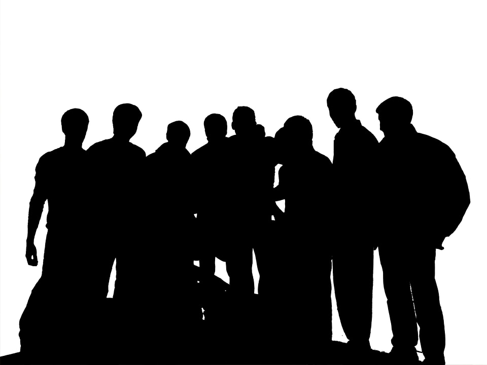 Silhouette of People