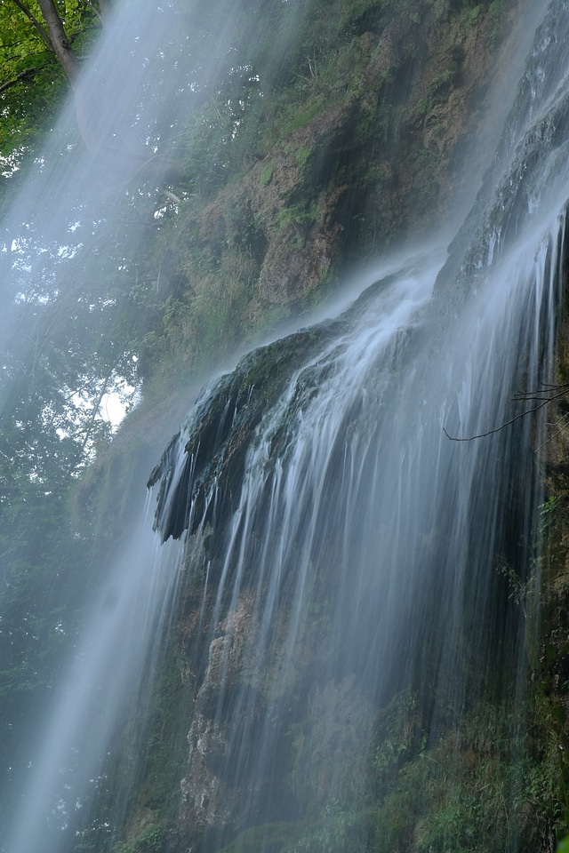 Water veil water swabian alb