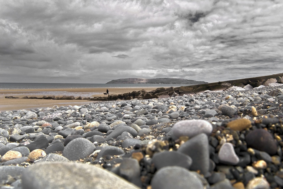 Coast horizon sky