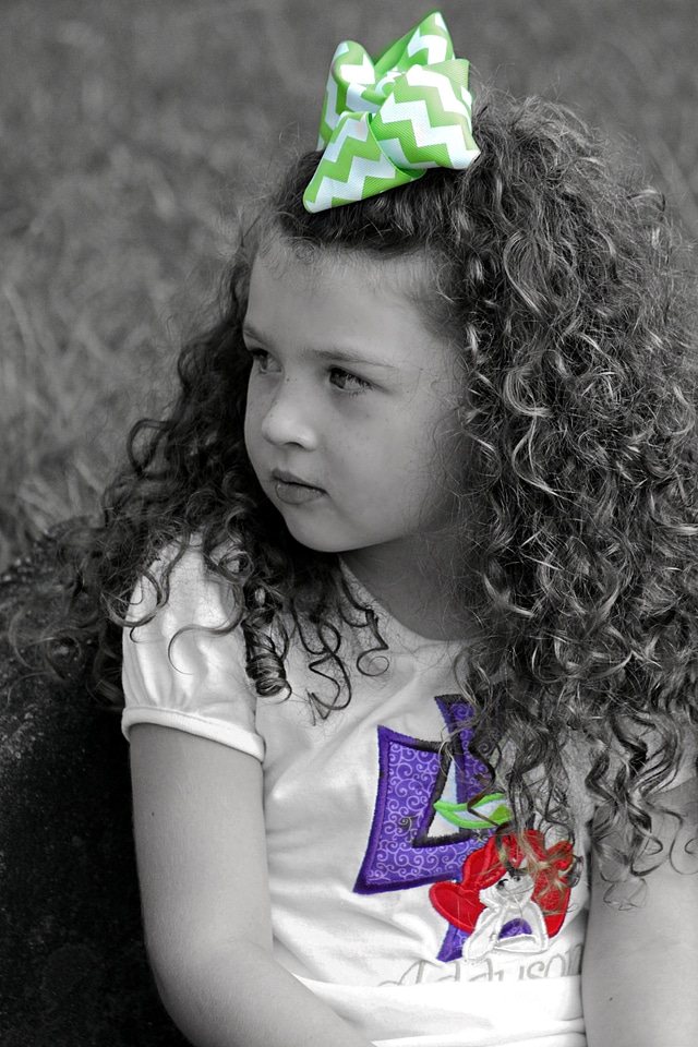 Hair little pretty