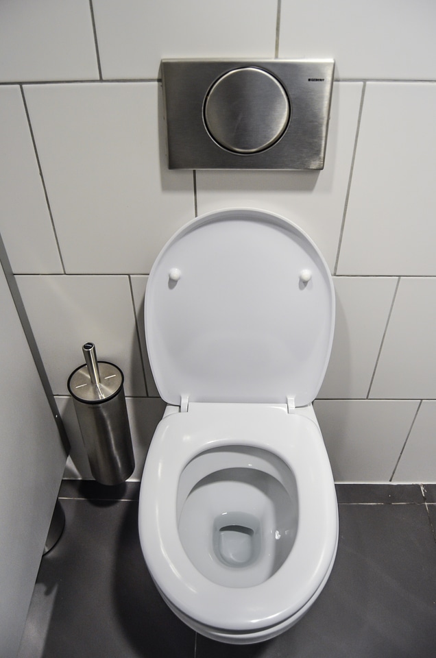 Purely public toilet bathroom