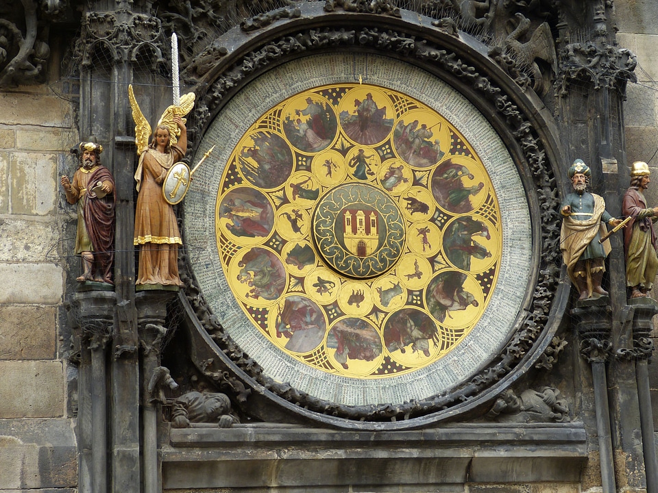 Czech republic capital clock