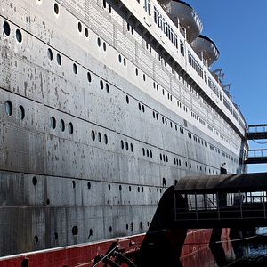 Antique queen mary rivets photo