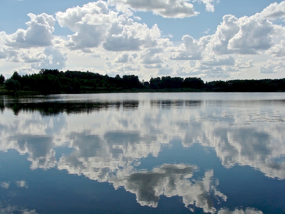 Sky blue transparent