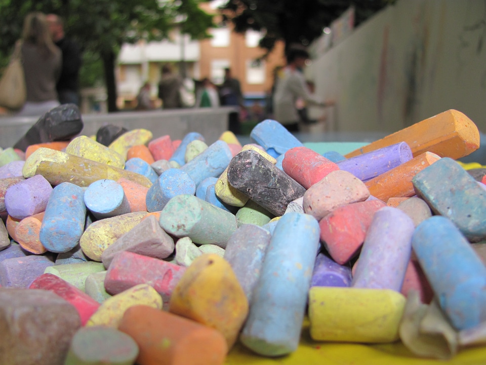 Paint charcoal artists
