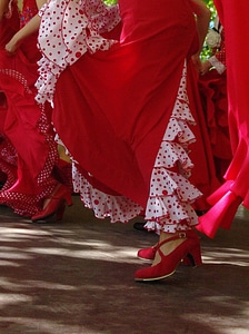 Shoes dance flamenco