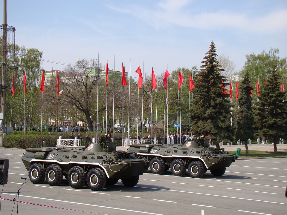 Russia area btr 70