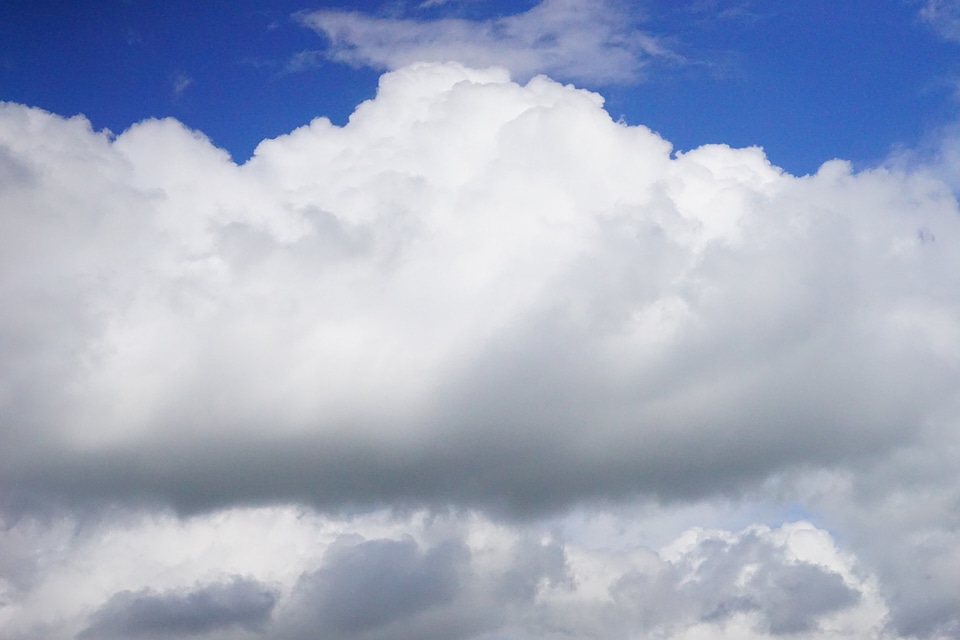 White blue atmosphere