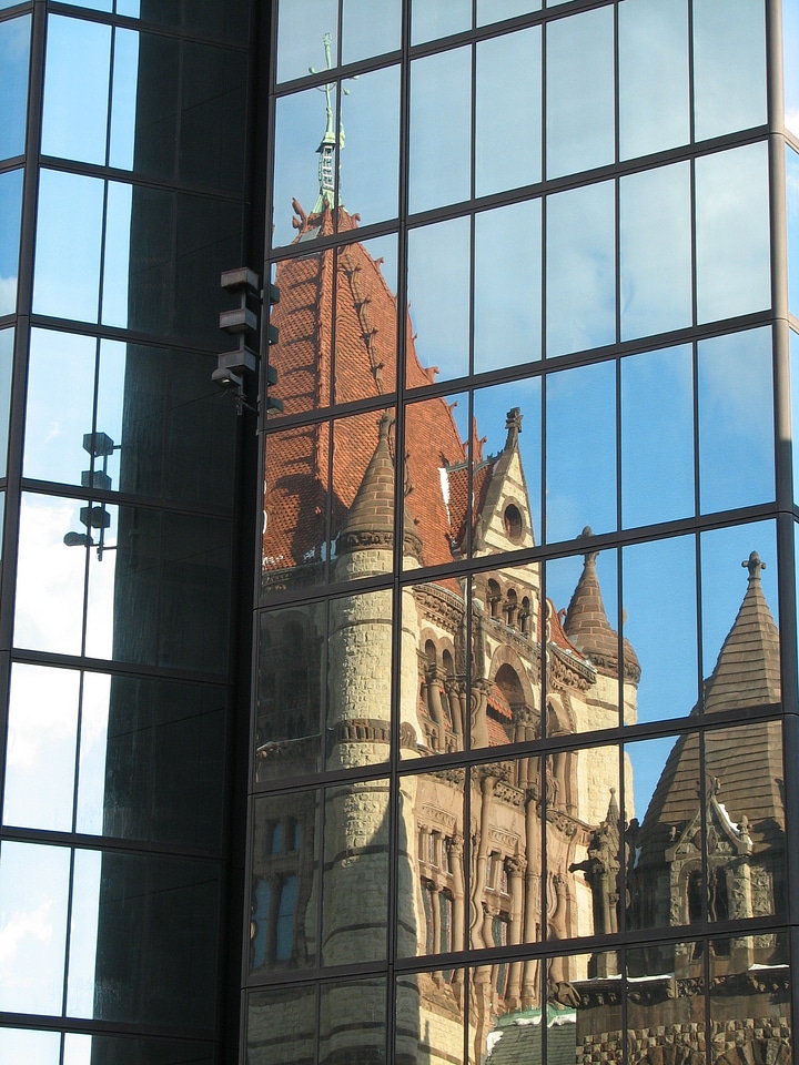 Mirroring reflections city