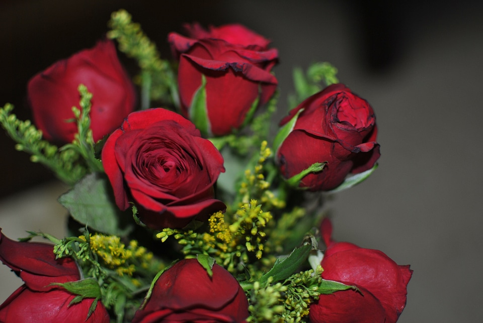Green love decoration