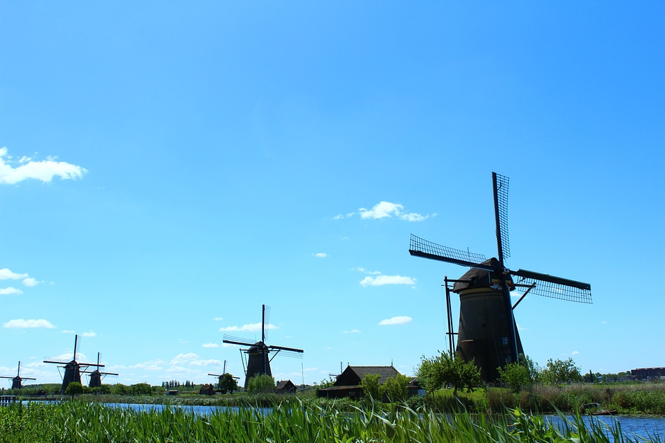 Kinderdijk mill mills