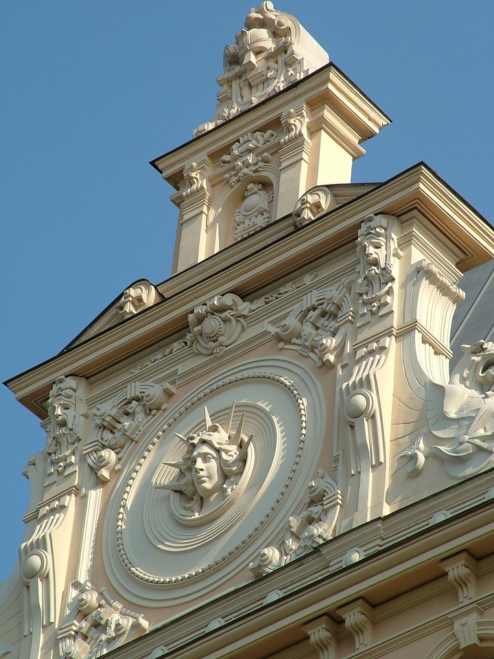 Riga art nouveau building