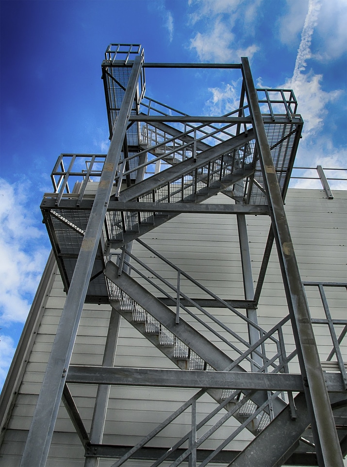 Exterior industrial metal