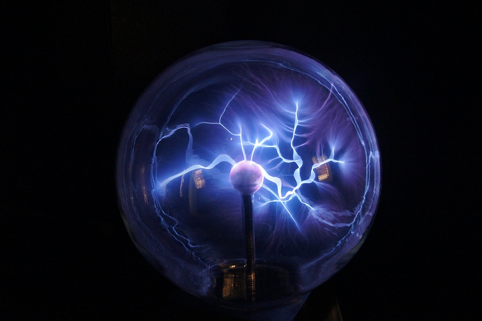 Plasma ball plasma plasma lamp