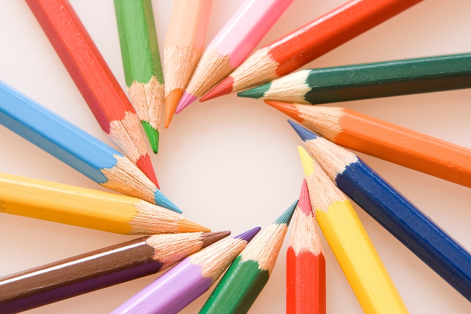Colored Wooden Pencils