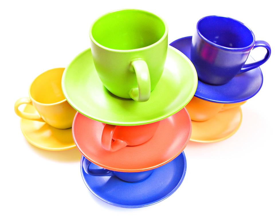 color cups photo