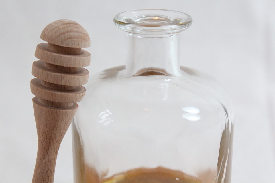 Breakfast sweet honey jar