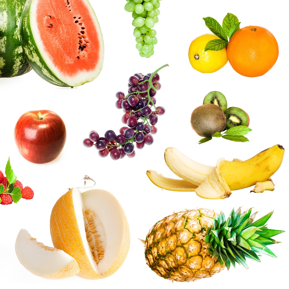 Fresh Fruits Collage
