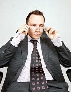Businessman with Glasses
