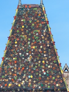 Brick colorful color