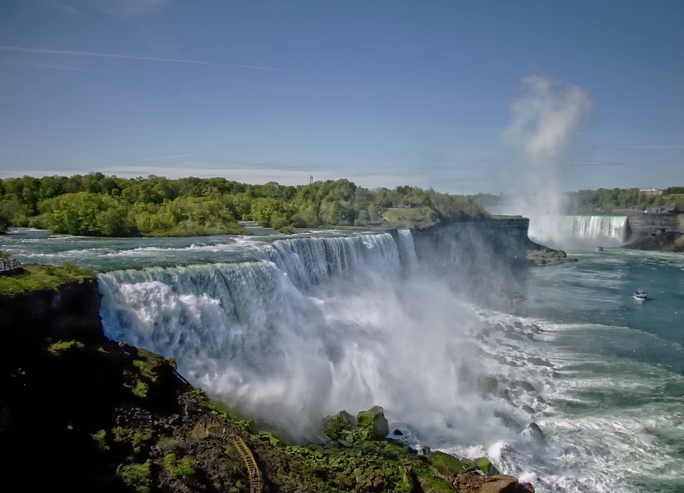 Waterfall landmark famous photo