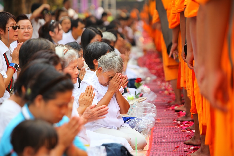 Buddhism religious meditate