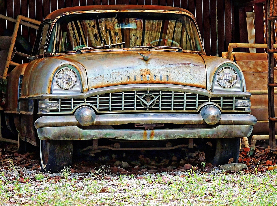 Automobiles vintage packard