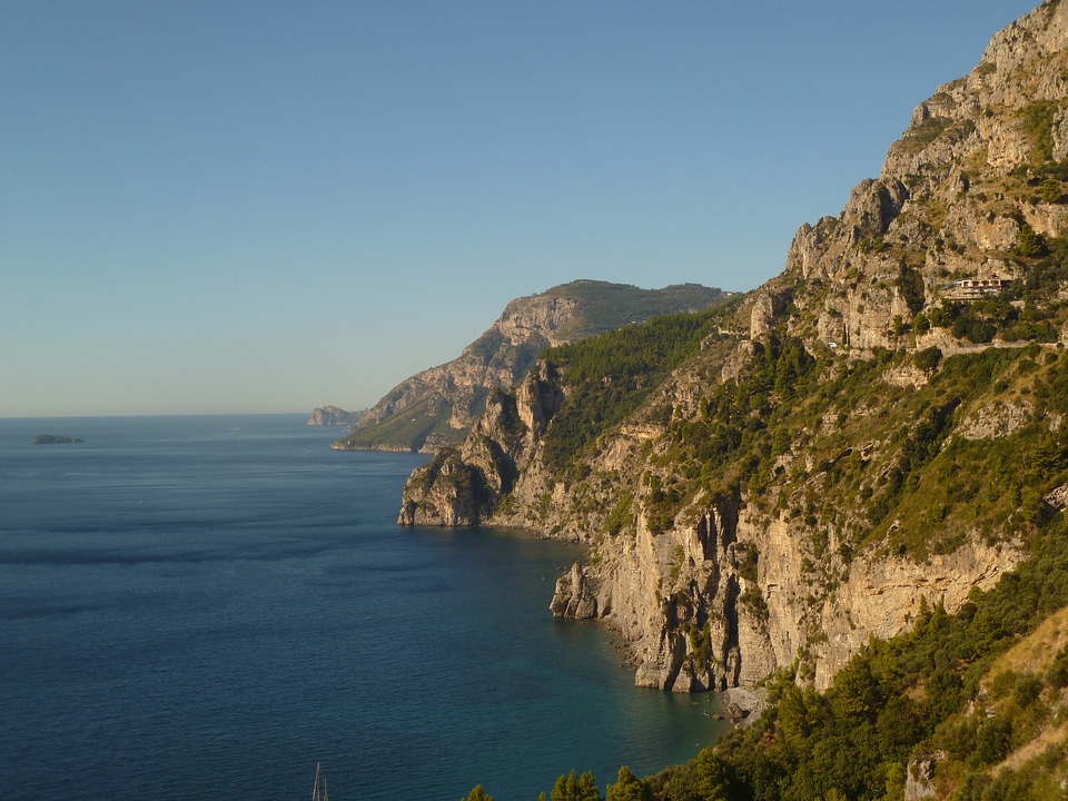 Sea mountain water