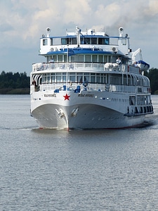Cruise ship lake ladoga tourism photo