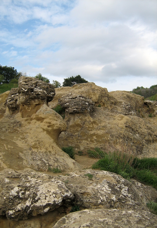Mountain rocks