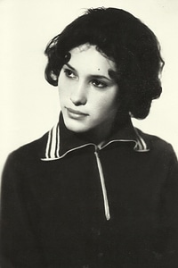 Old photo of woman