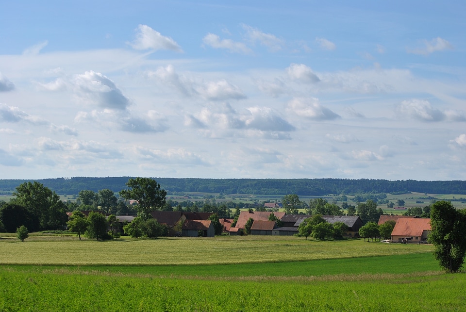 Sky distant view clouds