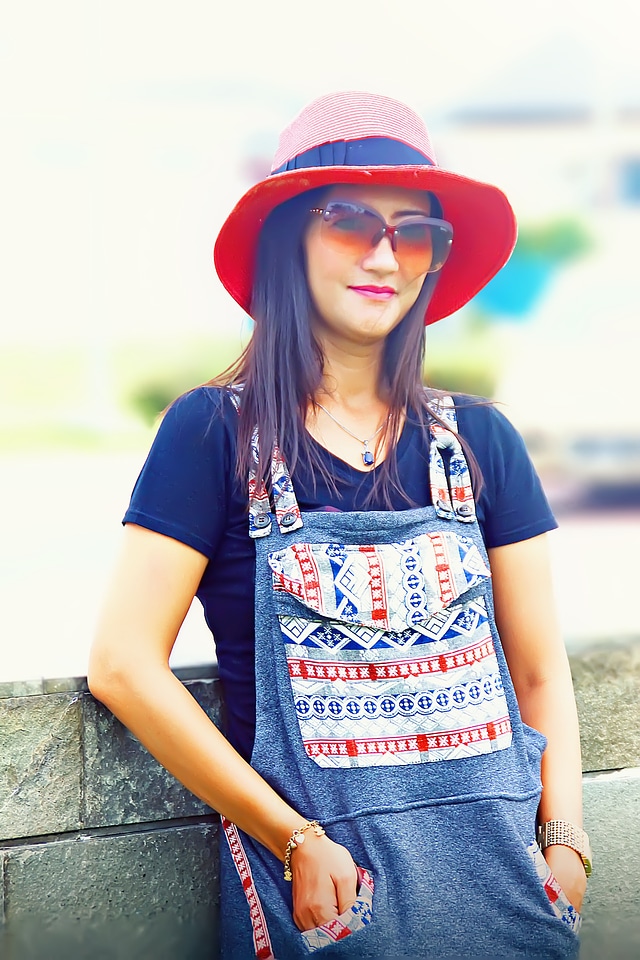 Girl with Red Hat