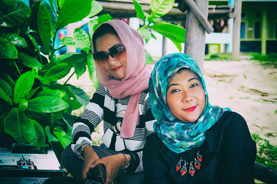 Sisters at the Beach