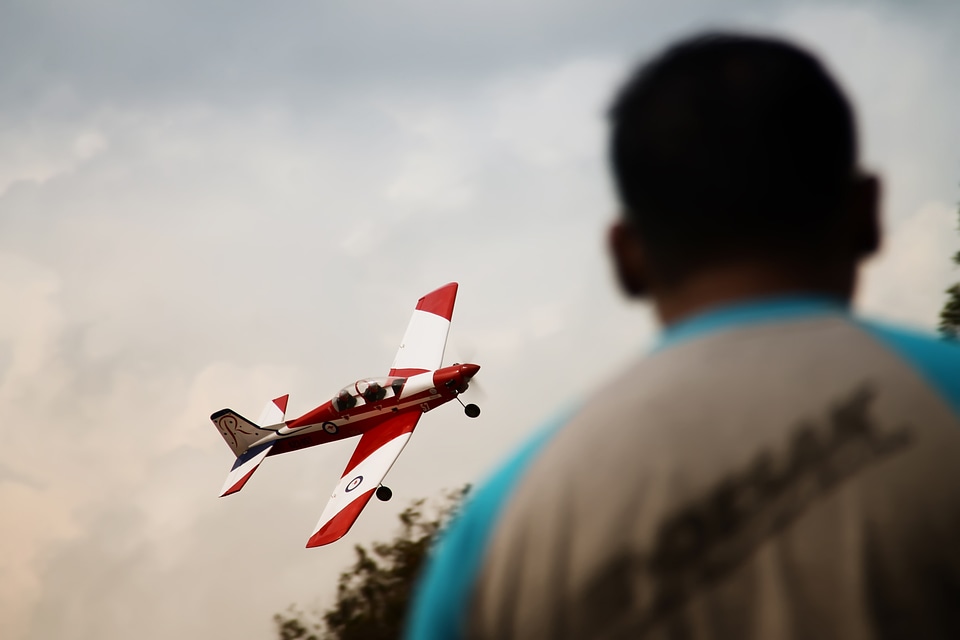 Model Plane in the Air