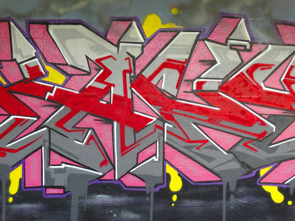 Decorative spray art