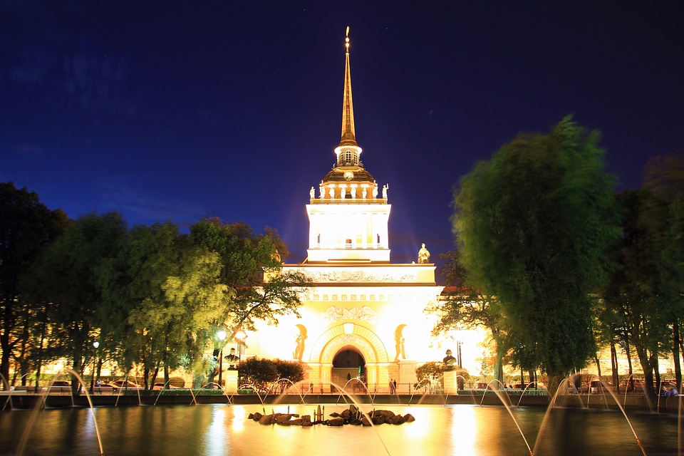 St Petersburg Night Scene