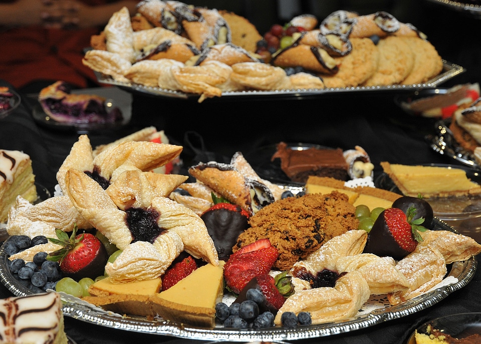 Pastry cuisine fresh