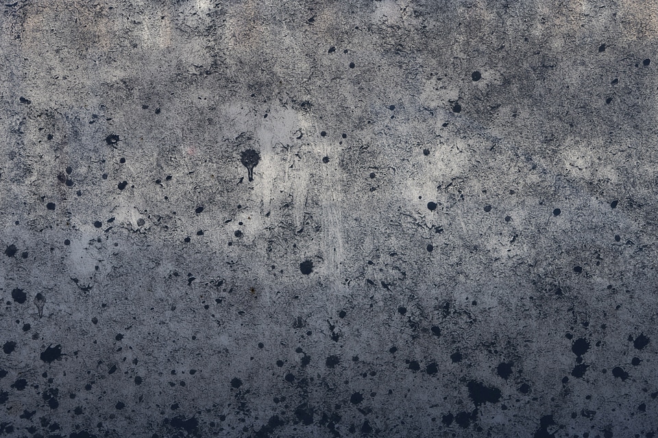Dirt on Plexiglass