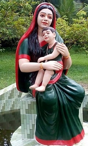 Mother and Child Statue photo