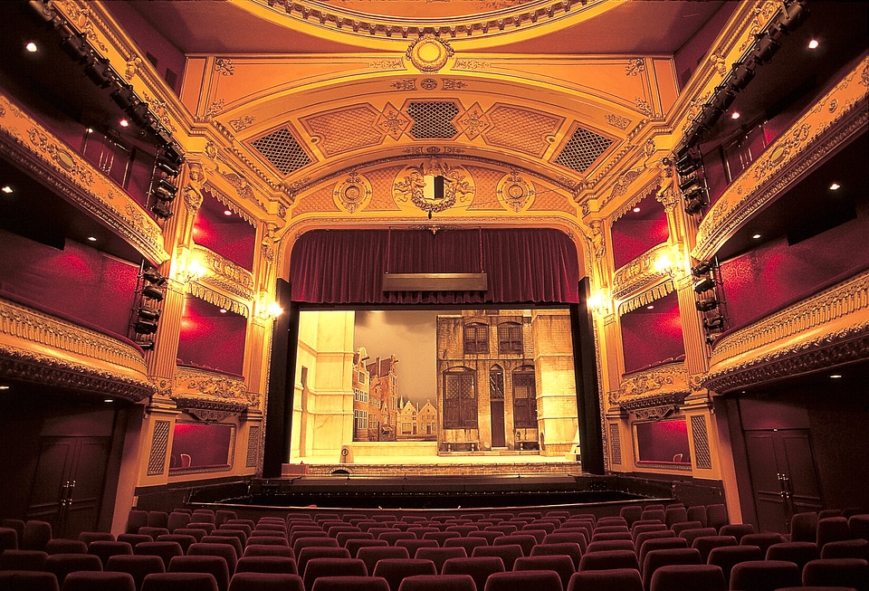 Theatre interior stage photo