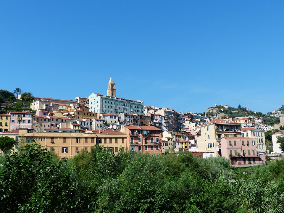 Houses city north italy