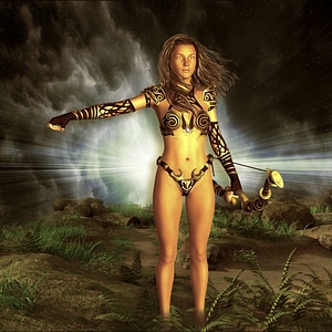 Warrior Woman photo