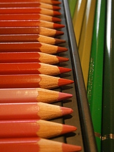Colored pencil colorful cool