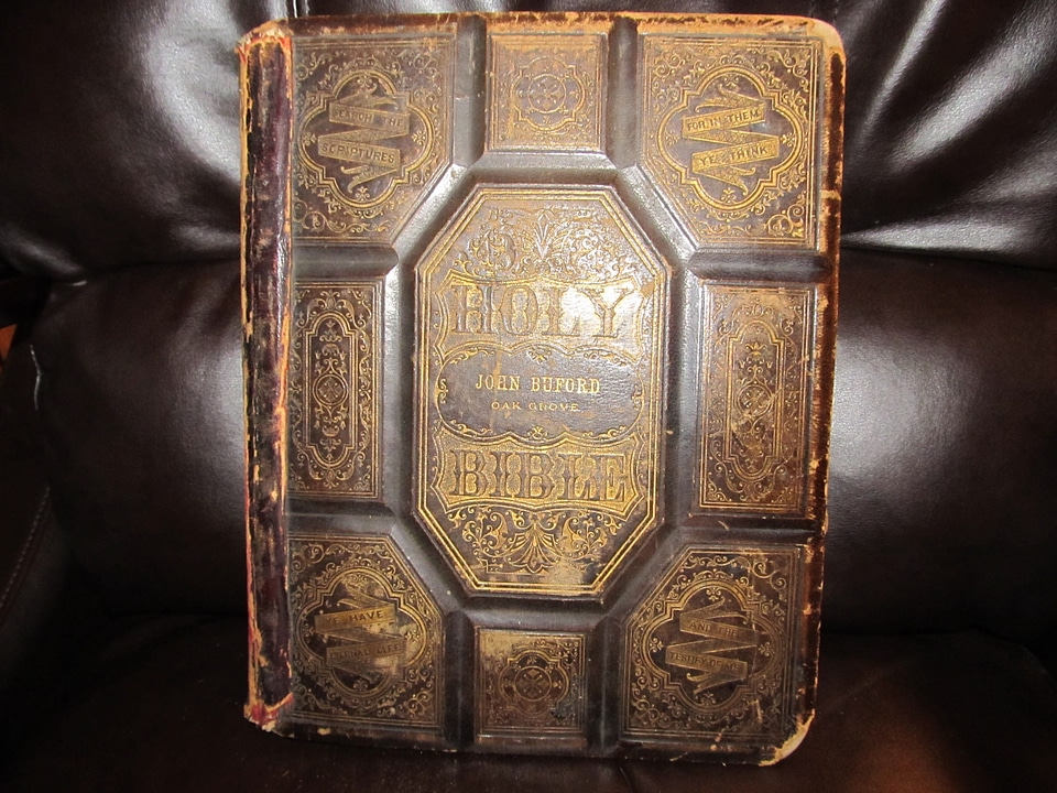Scripture book bible