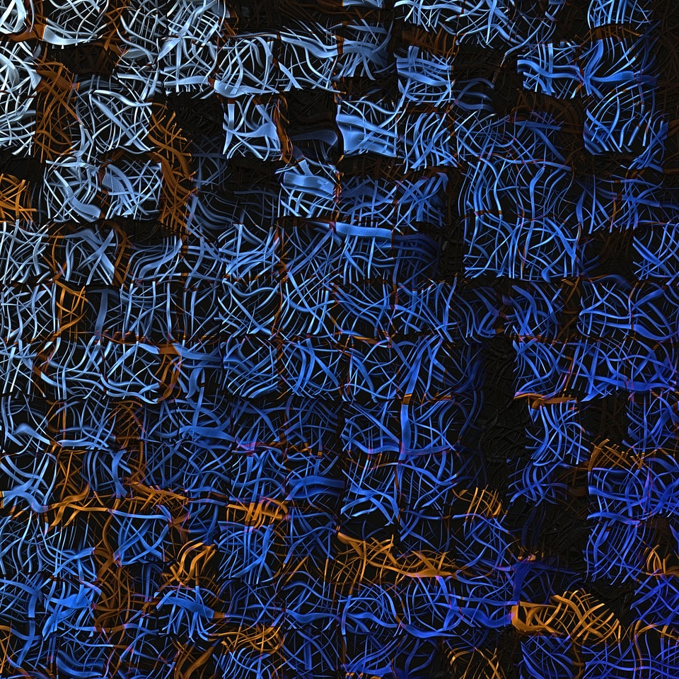Abstract Blue Background