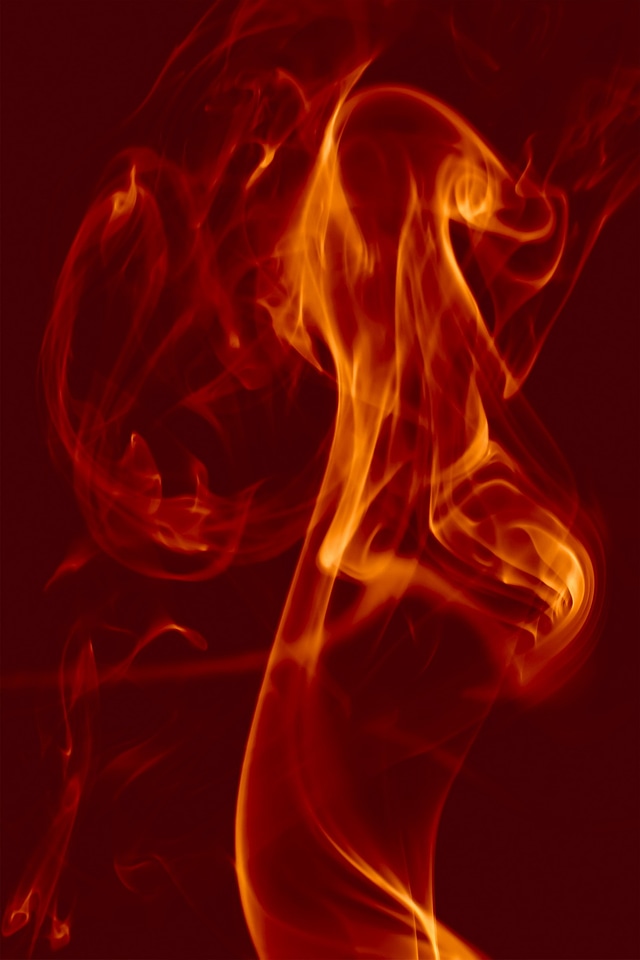 Dark red smoke background
